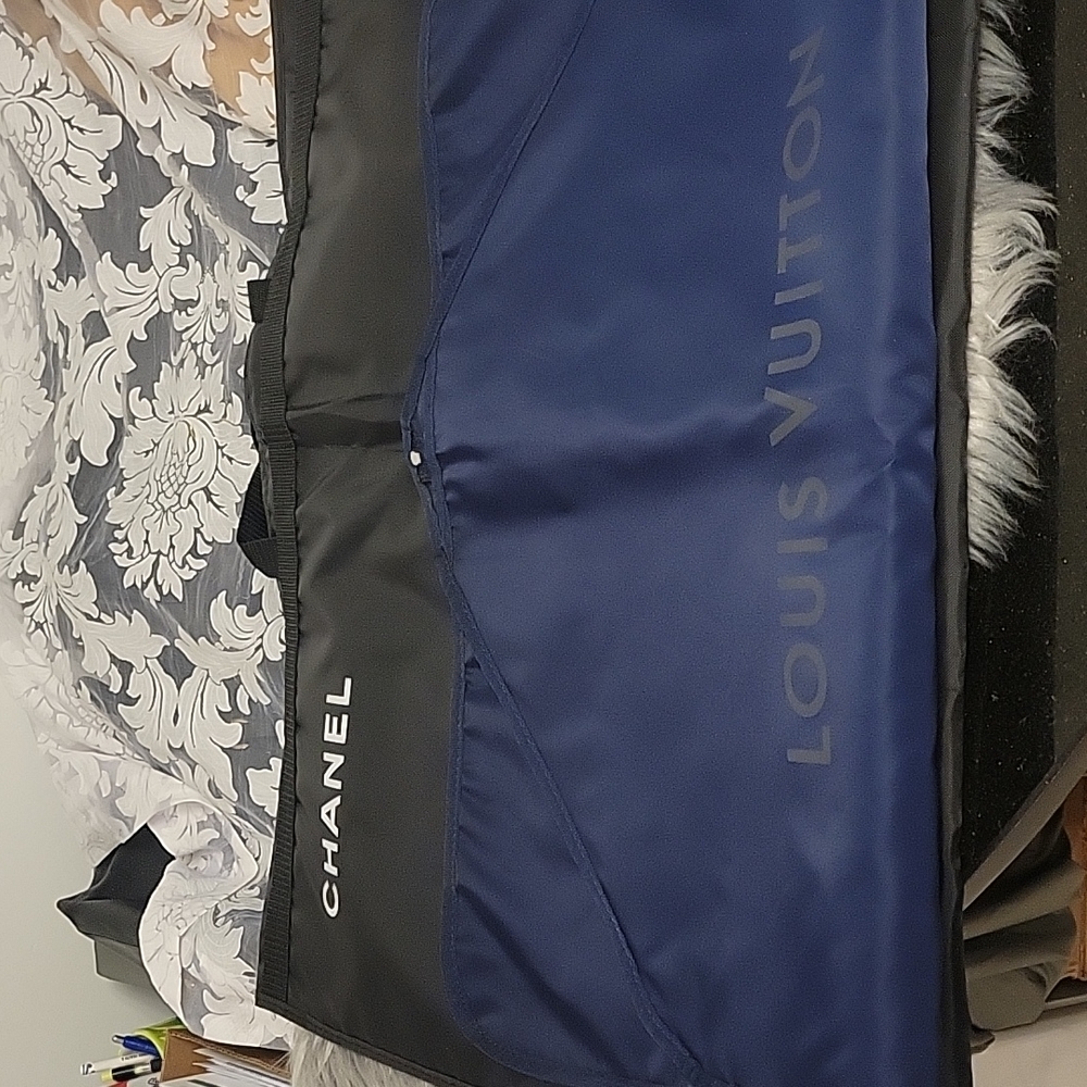 CHANEL AND Louis Vuitton  Garment bags